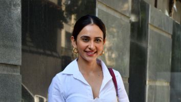 Photos: Rakul Preet Singh snapped at the Puja Films’ in Juhu