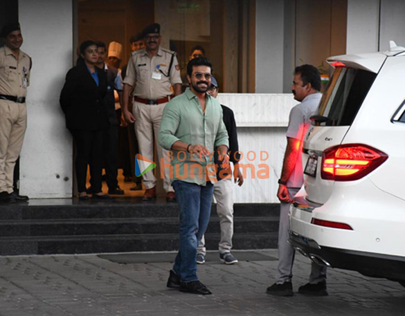 photos ram charan spotted at kalina airport 2