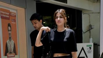 Photos: Rhea Chakraborty spotted outside the gym in Bandra
