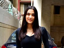 Photos: Saiee Manjrekar snapped at a gym in Juhu