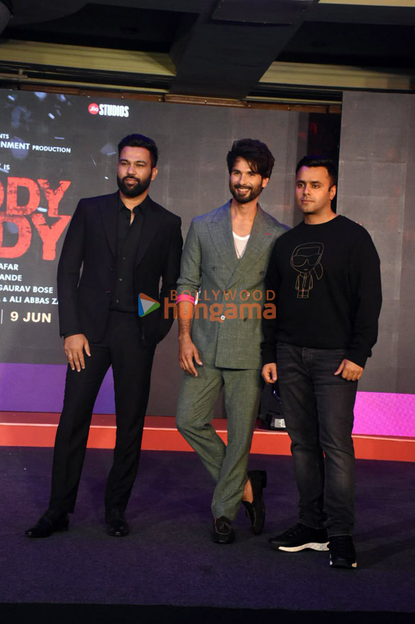 Photos Shahid Kapoor and Ali Abbas Zafar attend the trailer launch of Bloody Daddy (5)