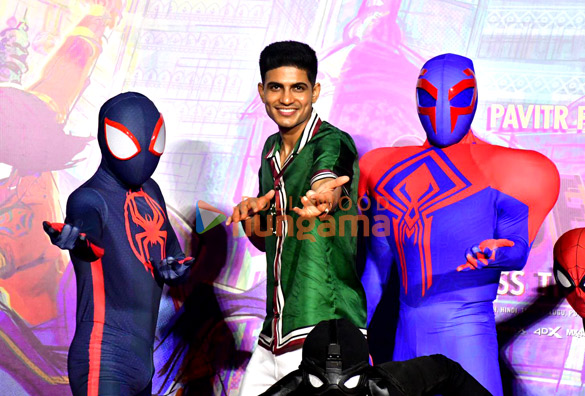 Photos: Shubman Gill snapped at Spider-Man: Across the Spider-Verse trailer launch at PVR Juhu in Mumbai