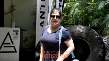 Photos: Zareen Khan and Aisha Sharma snapped at the gym