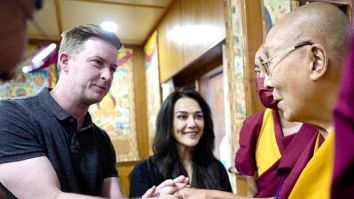 Preity Zinta and Gene Goodenough share joyful moments with Dalai Lama in Dharamshala; see post