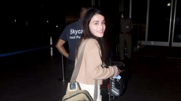 Radhika Madan sports a casual look at the airport