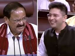 Raghav Chadha blushes when Venkaiah Naidu mentions ‘pehla pyaar’ at Parliament session amid engagement to Parineeti Chopra, video goes viral