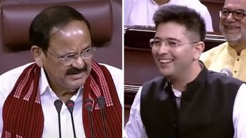Raghav Chadha blushes when Venkaiah Naidu mentions ‘pehla pyaar’ at Parliament session amid engagement to Parineeti Chopra, video goes viral