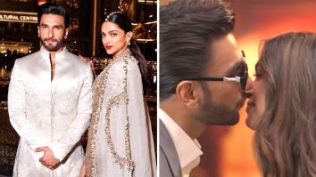 Ranveer Singh surprises Deepika Padukone during an interview; couple hold hands and share a kiss leaving DeepVeer fans thrilled