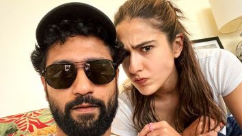 Vicky Kaushal and Sara Ali Khan spark fan interest with silly selfies ahead of movie trailer launch; see post