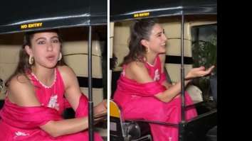 Sara Ali Khan enjoys a Mumbai auto-rickshaw ride after musical event of Zara Hatke Zara Bachke, watch