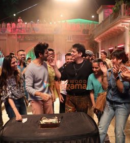 Satyaprem Ki Katha on the sets