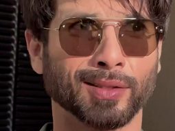 Shahid Kapoor out for Bloody Daddy promotions in blazing heat