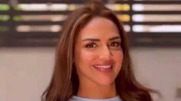 So cool! Esha Deol rocks the denim shorts paired with blue crop top