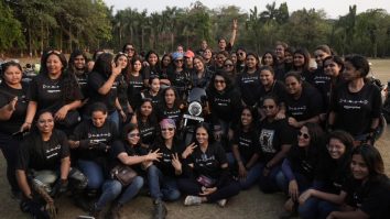 Sonakshi Sinha rides with over 100 women bikers for Dahaad; says, “This is a roar you can’t ignore”