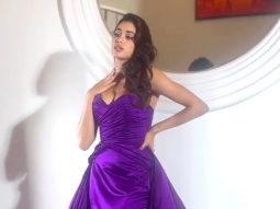 Stunner is the word for Janhvi Kapoor in this purple gown