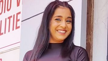 Sumbul Touqeer chit chats with paps as she gets clicked outside a set