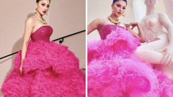Urvashi Rautela captivates Cannes 2023 in a dreamy tulle gown, adorned with stunning crocodile-inspired jewellery