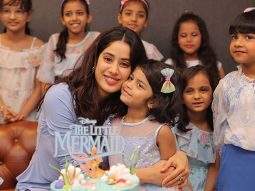 The Little Mermaid: Janhvi Kapoor celebrates Halle Bailey’s movie with young girls, says, “I cannot wait to watch the film and relive my childhood”