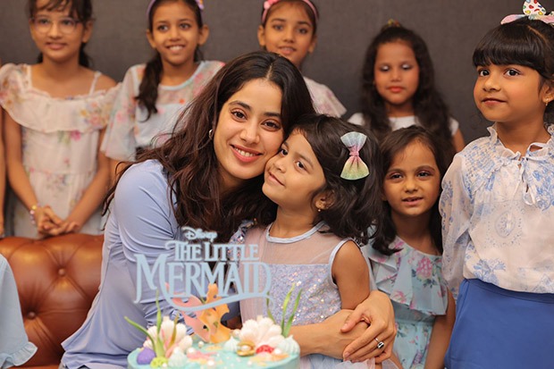 The Little Mermaid: Janhvi Kapoor celebrates Halle Bailey's movie with young girls, says, "I cannot wait to watch the film and relive my childhood"