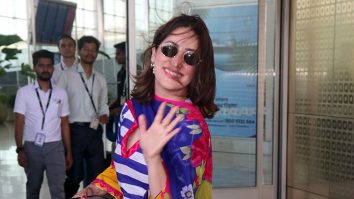 Yami Gautam looks pretty in a salwar at the airport