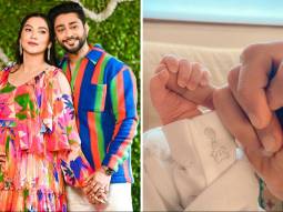 Zaid Darbar posts adorable picture of newborn son; sends love to Gauahar Khan on Mother’s Day
