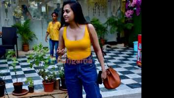 Photos: Tejasswi Prakash spotted at a salon in Bandra