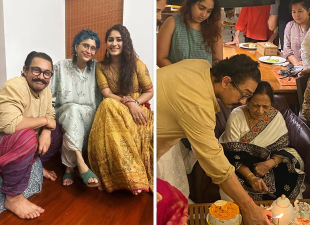 Aamir Khan celebrates his mother’s birthday with daughter Ira Khan and former wife Kiran Rao