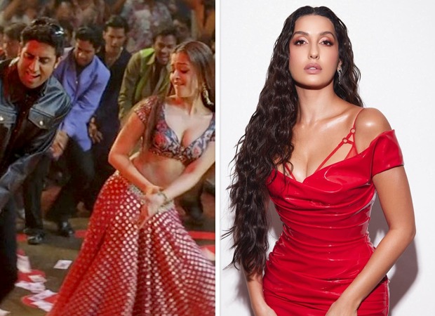 Abhishek Bachchan recreates Aishwarya Rai Bachchan and his chartbuster song ‘Kajra Re’ with Nora Fatehi 