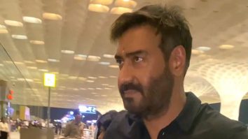 Ajay Devgn gets clicked at the airport with son Yug