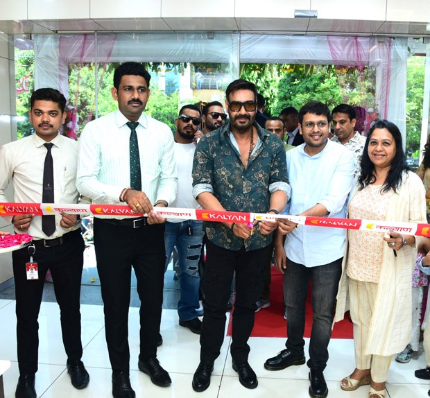 Ajay Devgn unveils the new showrooms of Kalyan Jewellers in Lucknow