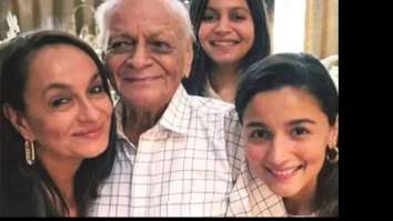 Alia Bhatt mourns loss of maternal grandfather Narendranath Razdan, calls him “hero”; Soni Razdan pens emotional note for “Daddy” 