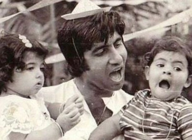 Amitabh Bachchan drops a priceless throwback picture featuring Twinkle Khanna and Shweta Bachchan