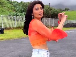 Daisy Shah finds time to dance in between stunts in a BTS from KhatronKeKhiladi