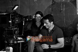 Fateh on the sets