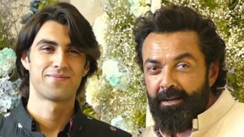 Good looking father-son duo, Bobby Deol with his son Aryaman