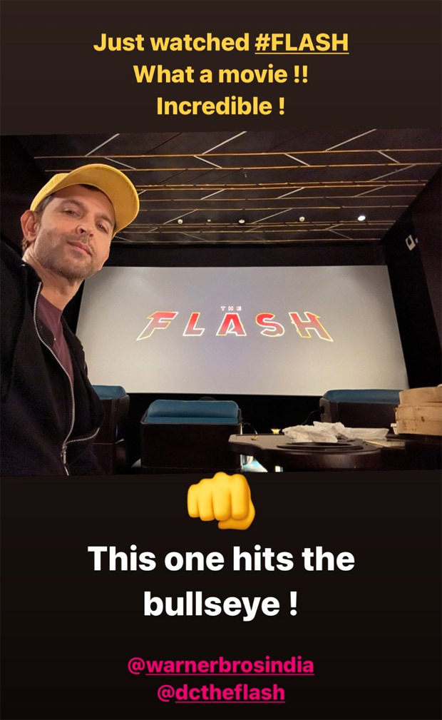 Hrithik Roshan joins The Flash fan club; says, “This one hits the bull’s eye!”