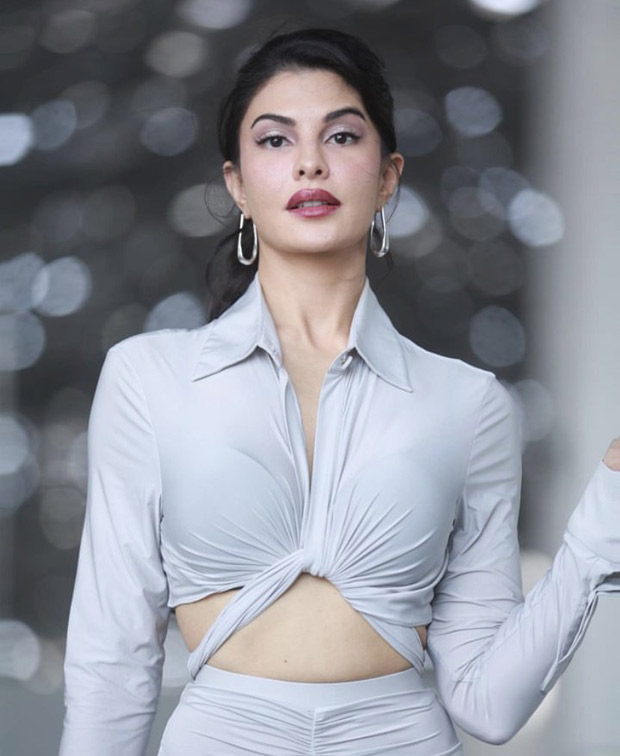 Jacqueline Fernandez looks effortlessly chic in shades of grey, serving style goals for lunch date