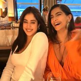 Janhvi Kapoor hangs with cousin Sonam Kapoor in London; Rhea Kapoor dedicates a sweet message about the Kapoor sisters bonding