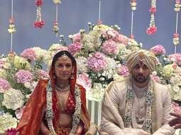 Karan Deol marries Drisha Acharya in dreamy wedding ceremony; Dharmendra, Sunny, Bobby, Abhay turn baaraatis, see inside photos and videos