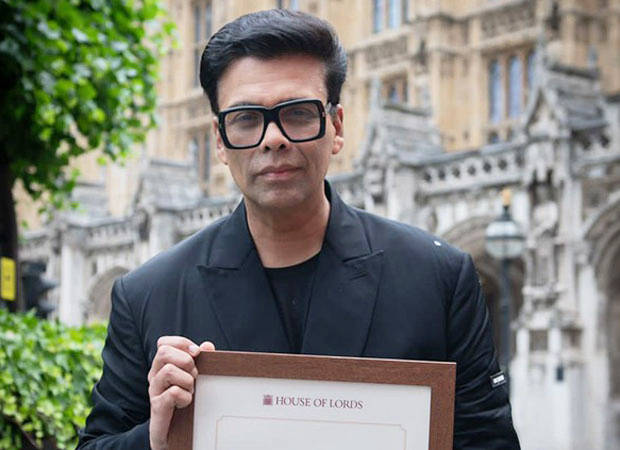 Karan Johar honoured at British Parliament in London, see photos : Bollywood News Karan Johar honoured at British Parliament in London, see photos : Bollywood News