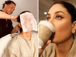 Kareena Kapoor Khan gives a peek into Day 37 on sets of The Crew featuring winked eyeliner, black coffee and snack, see pics 