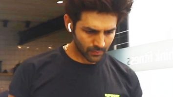 Kartik Aaryan gets clicked by paps post workout session