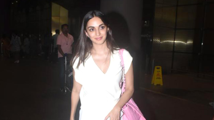 Kiara Advani returns from Jaipur post Satyaprem Ki Katha promotions ...