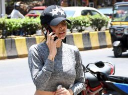 Malaika Arora gets clicked by paps for her daily gym session