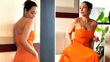 Malaika Arora’s vibrant orange dress from the Kate Spade racks is the epitome of summer style
