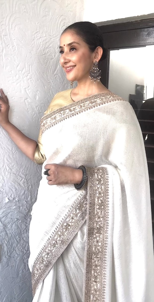 Manisha Koirala flaunts her ethereally beautiful sarees and salwar suits, which speak of timeless elegance