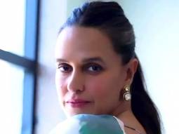 Neha Dhupia’s multicolored saree is totally a vibe!