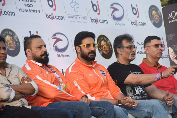 photos abhishek bachchan bunty walia and others snapped during a football match in juhu 1