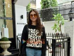 Photos: Aditi Rao Hydari snapped outside a salon in Bandra