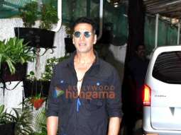 Photos: Akshay Kumar snapped post dubbing for the film The Great Indian Rescue at Sunny Super Sound